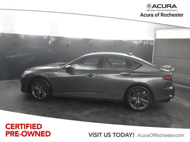 used 2023 Acura TLX car, priced at $41,478