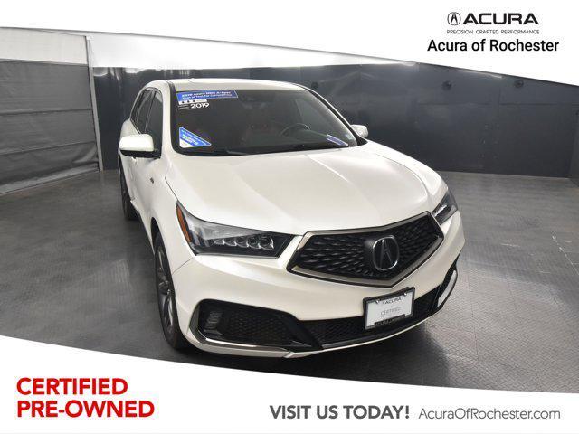 used 2019 Acura MDX car, priced at $29,443