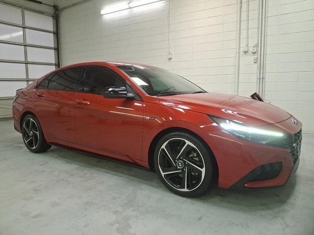 used 2021 Hyundai Elantra car, priced at $22,300