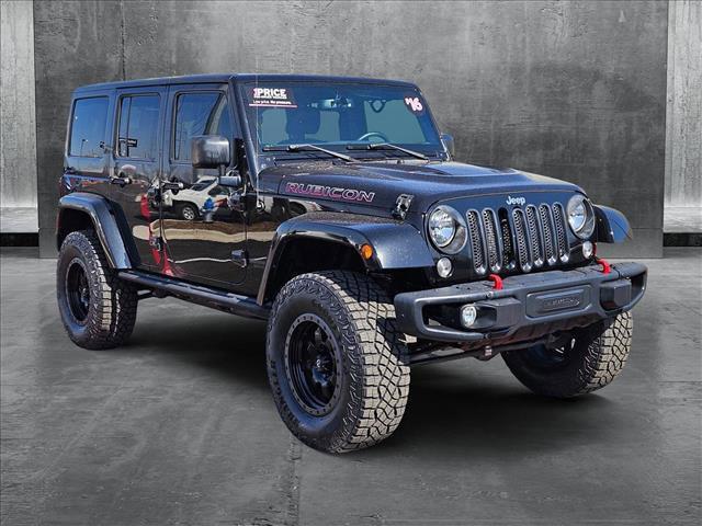 used 2016 Jeep Wrangler Unlimited car, priced at $22,498