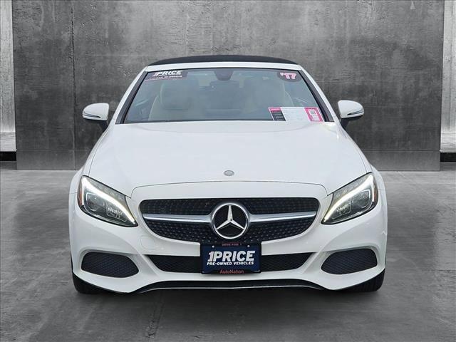 used 2017 Mercedes-Benz C-Class car, priced at $24,989