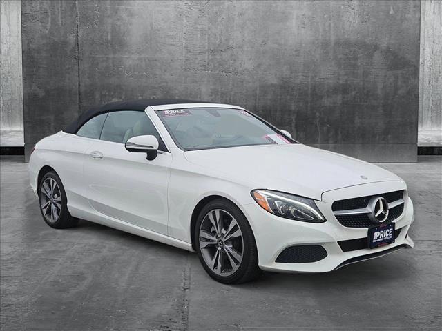 used 2017 Mercedes-Benz C-Class car, priced at $24,989