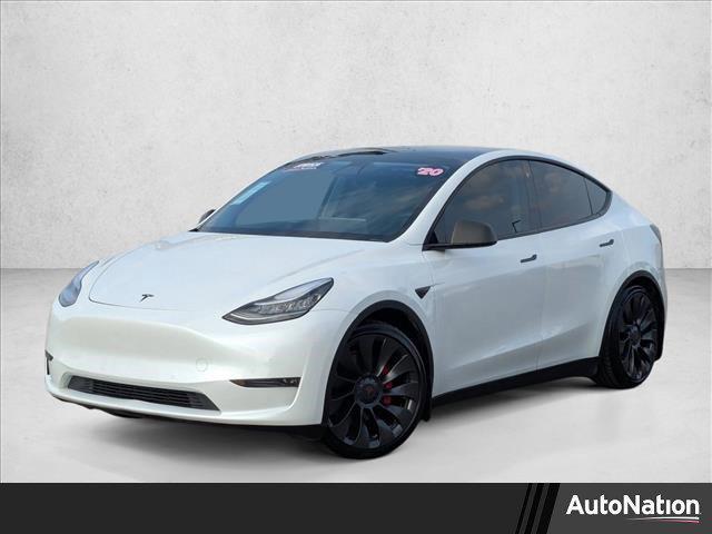 used 2020 Tesla Model Y car, priced at $21,989