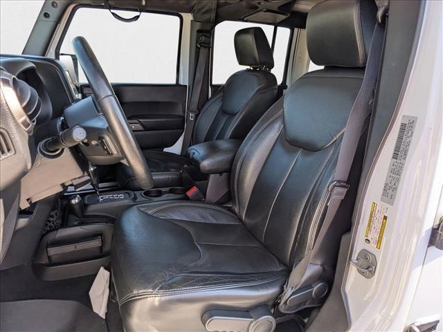 used 2016 Jeep Wrangler Unlimited car, priced at $14,989