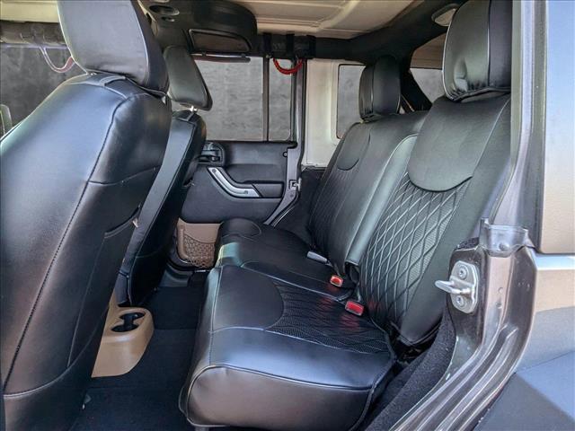 used 2016 Jeep Wrangler Unlimited car, priced at $19,989