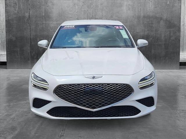 used 2022 Genesis G70 car, priced at $28,998
