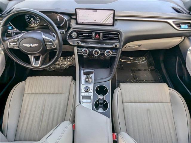 used 2022 Genesis G70 car, priced at $27,949