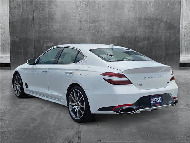 used 2022 Genesis G70 car, priced at $28,998