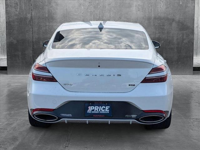 used 2022 Genesis G70 car, priced at $27,949