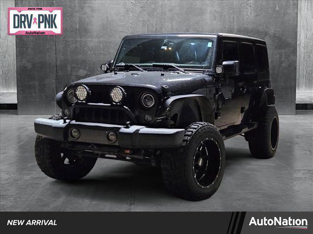 used 2017 Jeep Wrangler Unlimited car, priced at $20,989