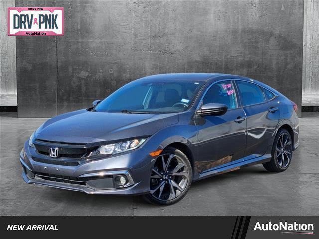 used 2021 Honda Civic car, priced at $17,498