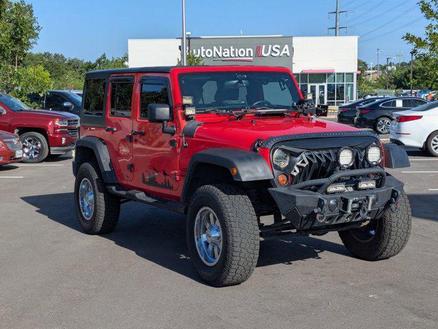 used 2013 Jeep Wrangler Unlimited car, priced at $14,998