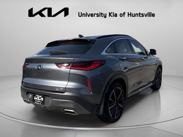 used 2022 INFINITI QX55 car, priced at $29,495