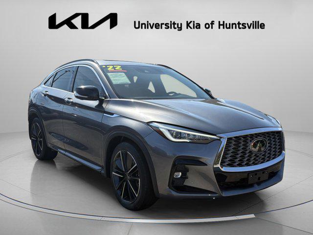 used 2022 INFINITI QX55 car, priced at $32,095
