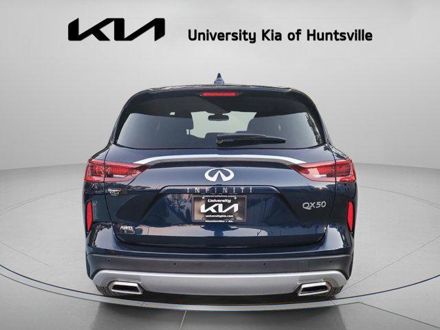 used 2022 INFINITI QX50 car, priced at $26,995