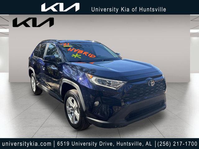 used 2021 Toyota RAV4 Hybrid car, priced at $27,295