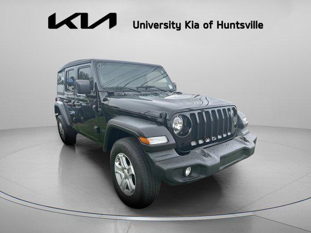 used 2022 Jeep Wrangler Unlimited car, priced at $32,095