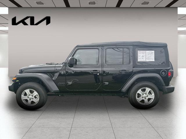 used 2022 Jeep Wrangler Unlimited car, priced at $32,195