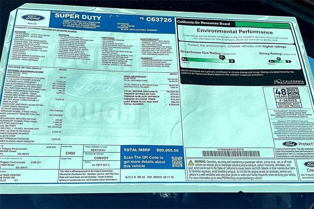 new 2026 Ford F-250 car, priced at $98,225