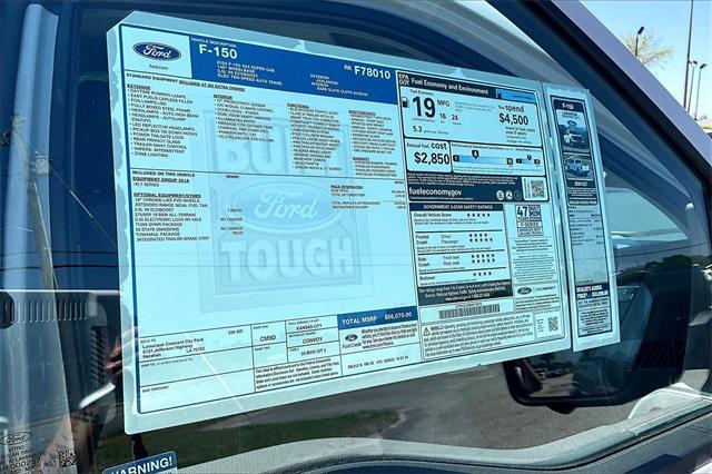 new 2024 Ford F-150 car, priced at $44,819