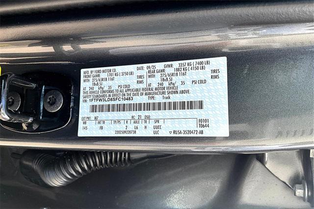 new 2025 Ford F-150 car, priced at $55,079