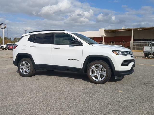 used 2023 Jeep Compass car, priced at $20,130