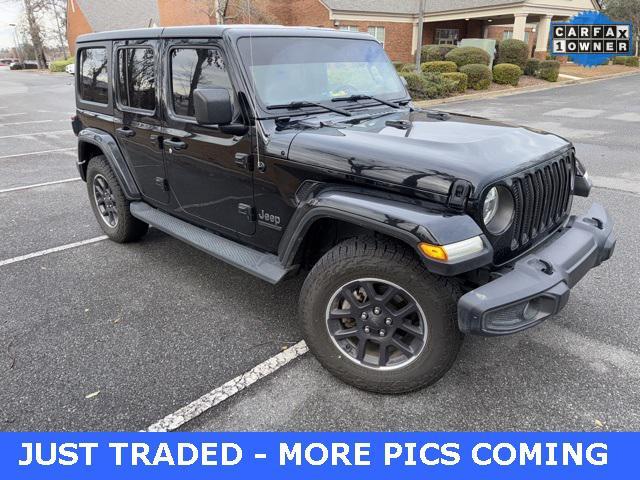 used 2021 Jeep Wrangler Unlimited car, priced at $25,826