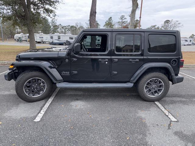 used 2021 Jeep Wrangler Unlimited car, priced at $25,826