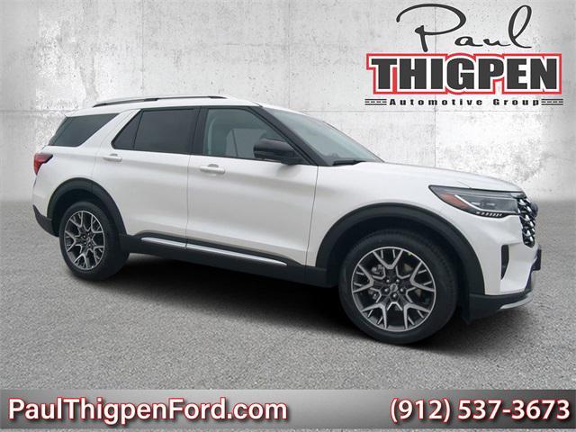 new 2025 Ford Explorer car, priced at $59,955