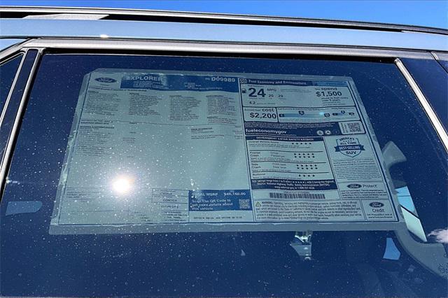 new 2025 Ford Explorer car, priced at $44,160