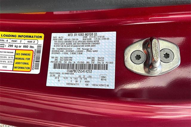 new 2025 Ford Mustang car, priced at $51,879