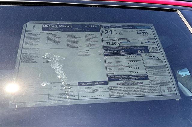 new 2025 Lincoln Aviator car, priced at $71,220