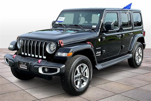 used 2022 Jeep Wrangler Unlimited car, priced at $34,976