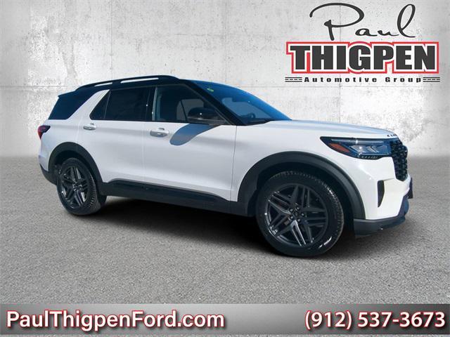 new 2025 Ford Explorer car, priced at $65,085