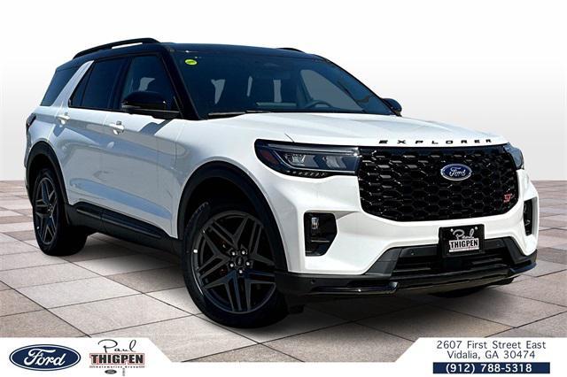new 2025 Ford Explorer car, priced at $61,445