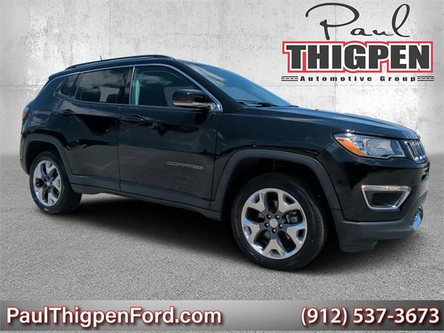 used 2021 Jeep Compass car, priced at $27,049
