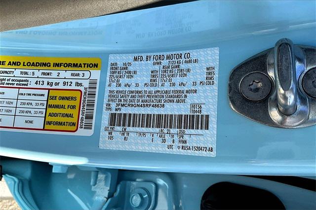 new 2025 Ford Bronco Sport car, priced at $37,715