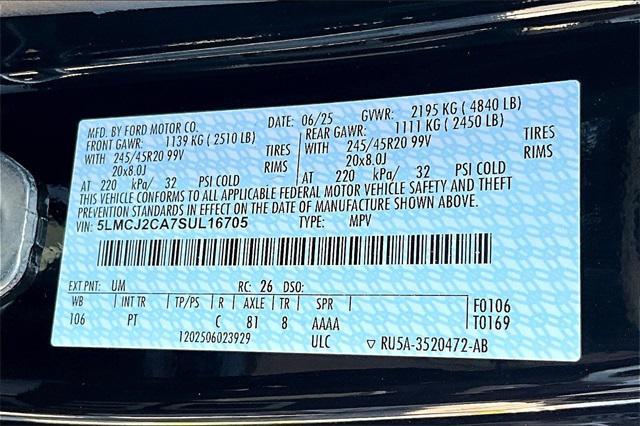 new 2025 Lincoln Corsair car, priced at $53,090