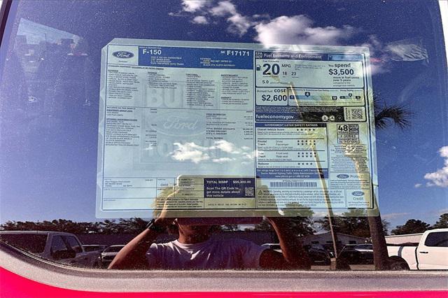 new 2025 Ford F-150 car, priced at $55,300
