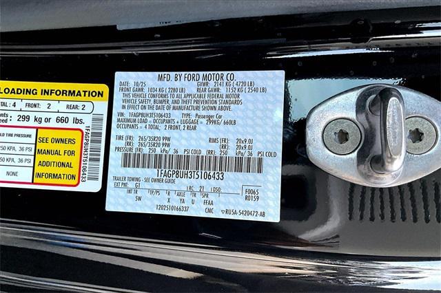 new 2026 Ford Mustang car, priced at $50,215