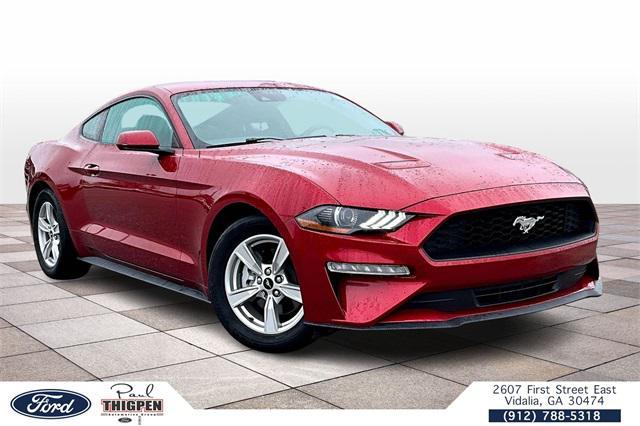used 2021 Ford Mustang car, priced at $20,960