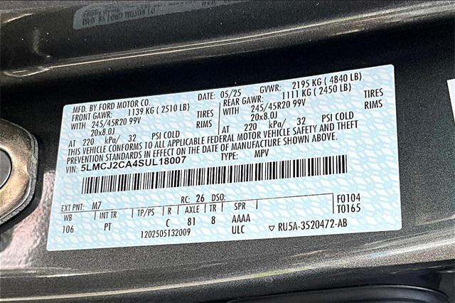 new 2025 Lincoln Corsair car, priced at $57,635
