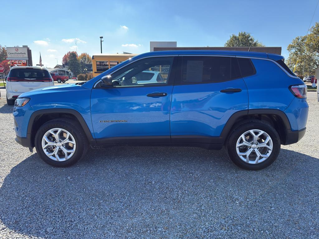 used 2024 Jeep Compass car, priced at $23,900