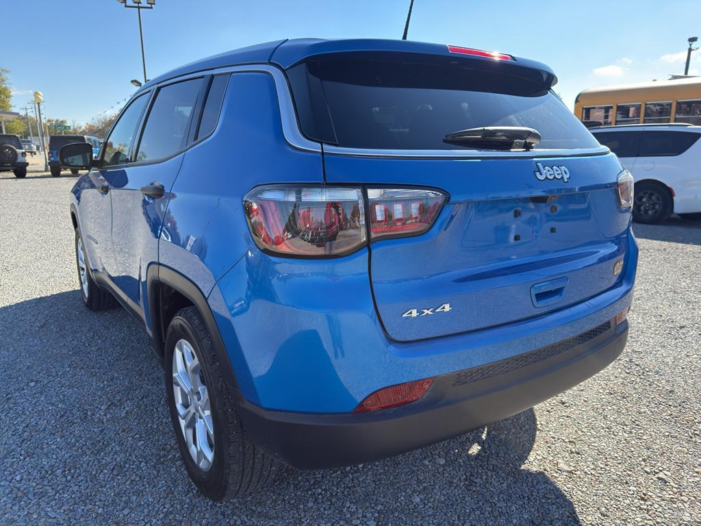 used 2024 Jeep Compass car, priced at $23,900