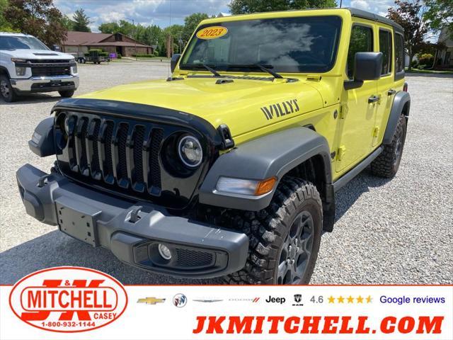 used 2023 Jeep Wrangler car, priced at $36,980