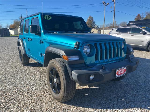 used 2019 Jeep Wrangler Unlimited car, priced at $25,912