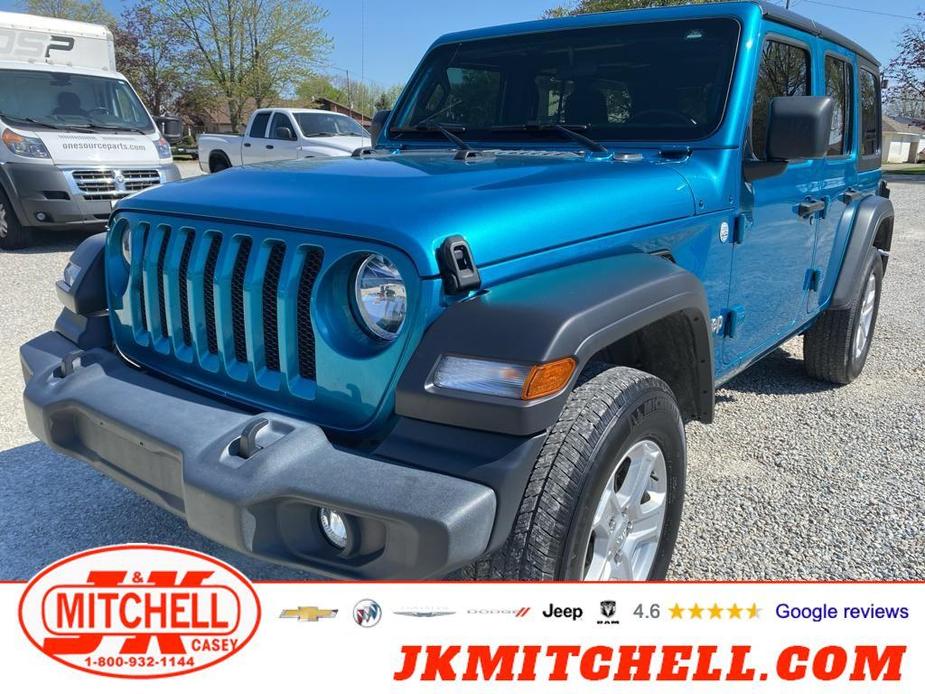 used 2019 Jeep Wrangler Unlimited car, priced at $26,908