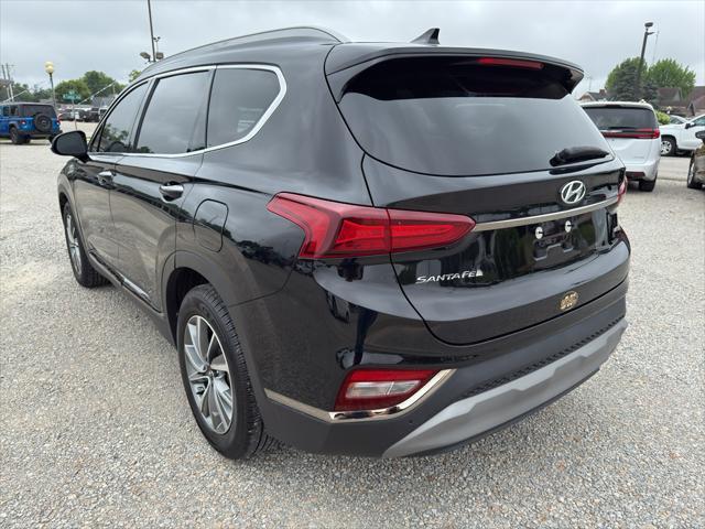 used 2019 Hyundai Santa Fe car, priced at $23,900