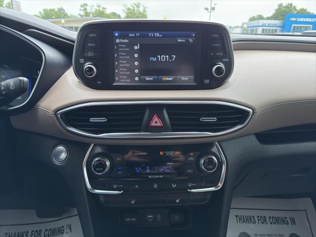 used 2019 Hyundai Santa Fe car, priced at $23,900