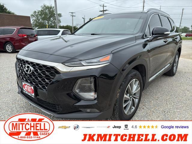 used 2019 Hyundai Santa Fe car, priced at $23,900